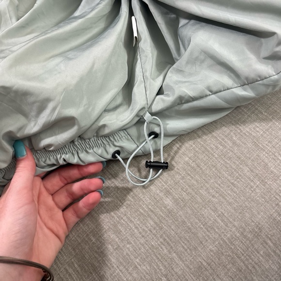 Light Green Drawstring Jacket - Picture 5 of 5